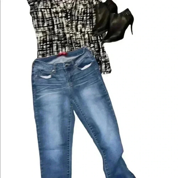 ALFANI Button Up. J-Lo Ankle Jeans. Madden Girl Peep Toe Ankle Boots - BUNDLE - Picture 2 of 3